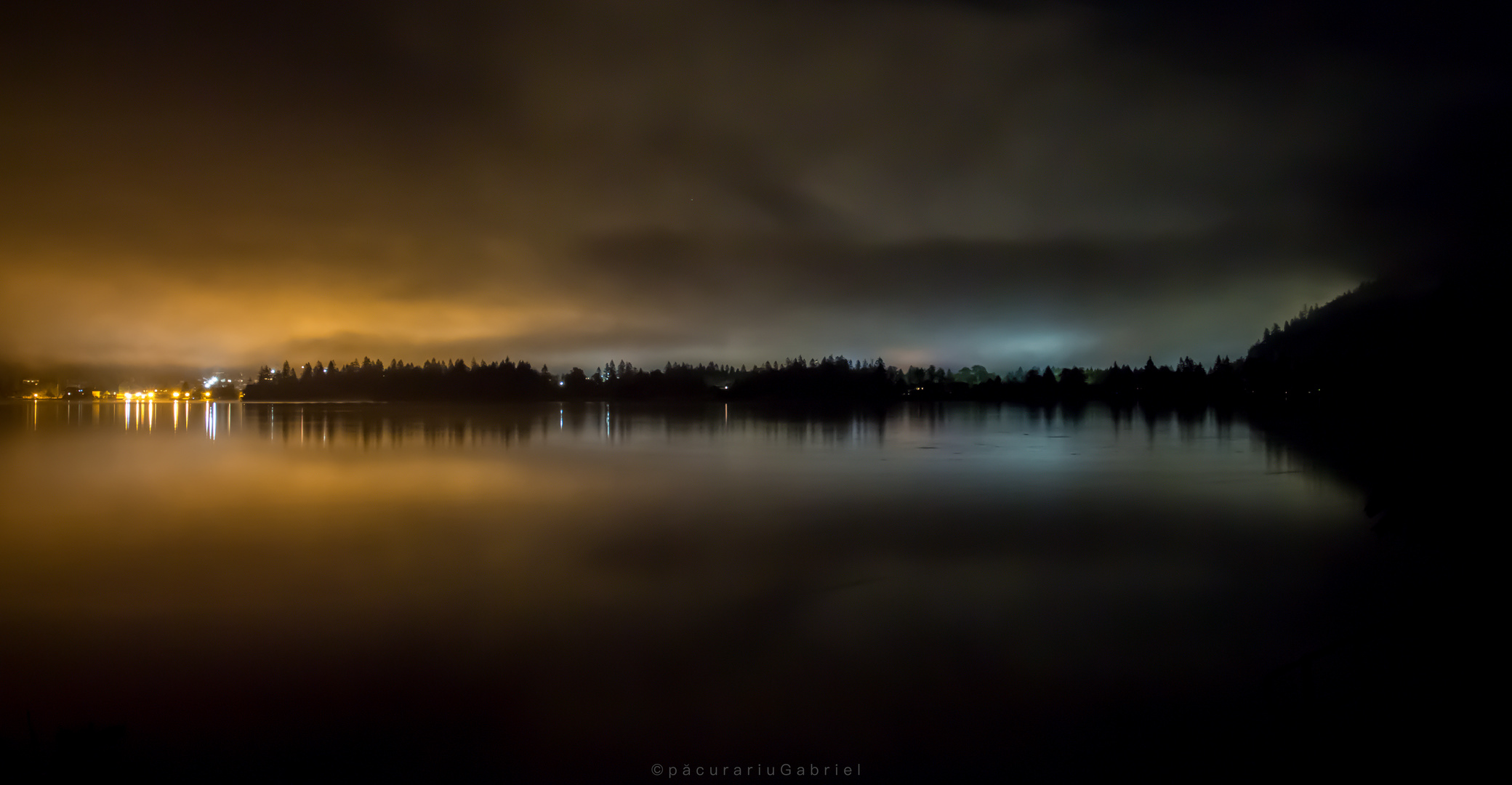 Shining in the night...Obertraun, Germany