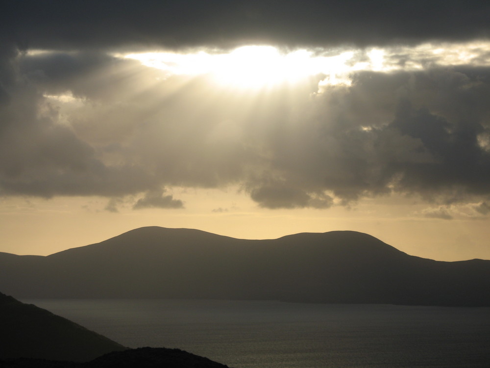 shining through the irish sky...