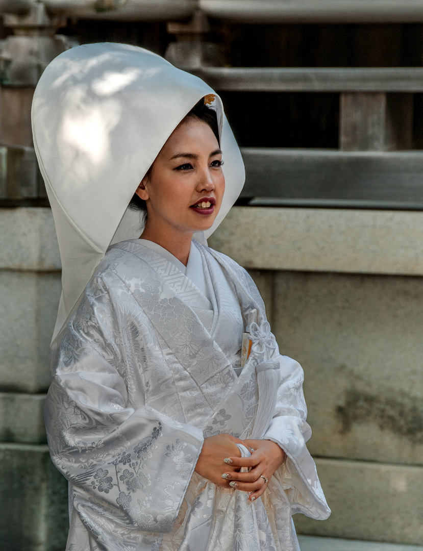 Shintoistische Braut