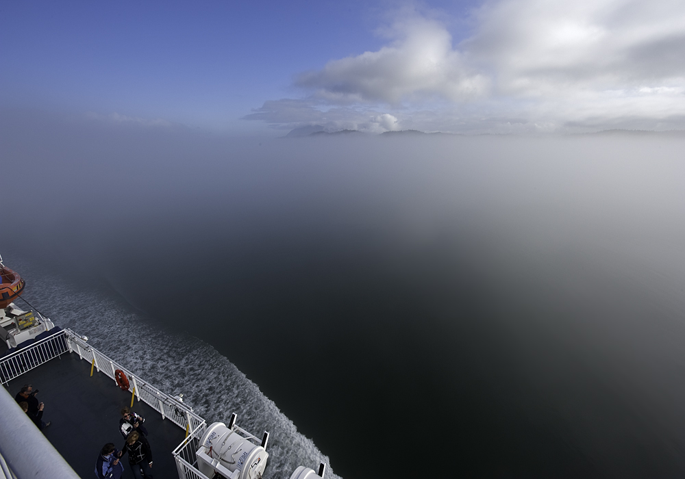 Ship on Fog