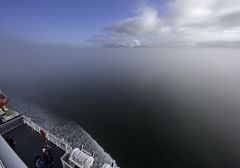 Ship on Fog