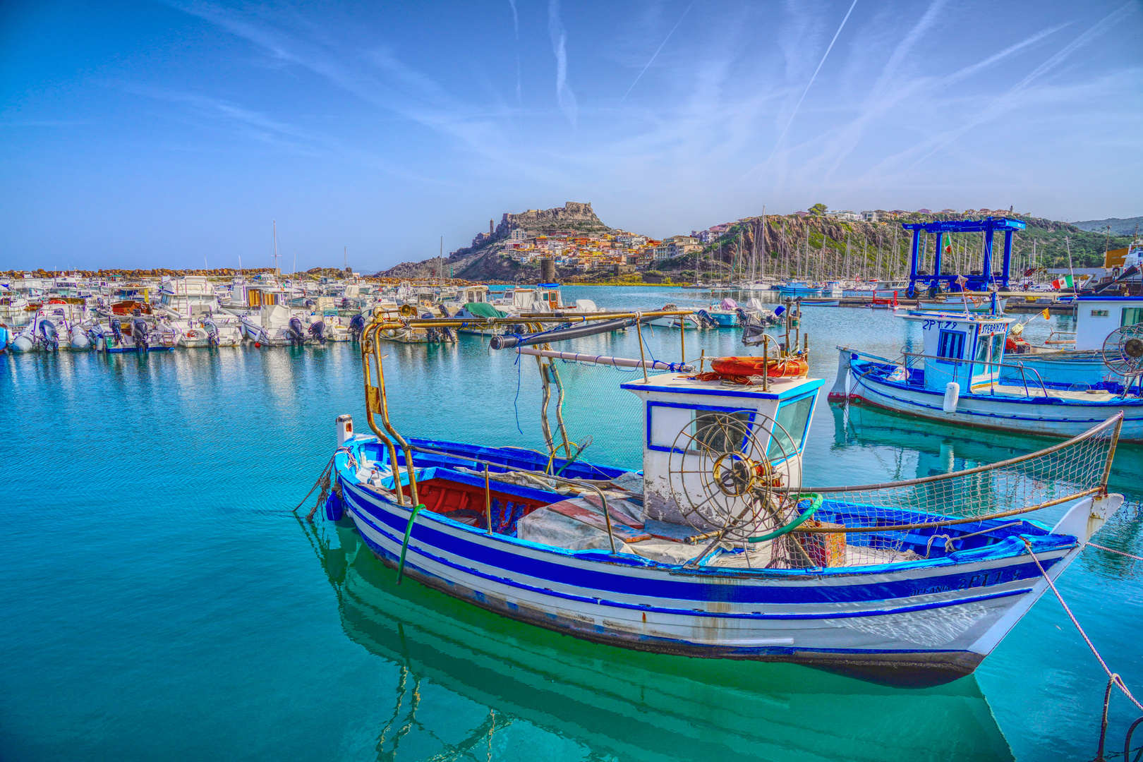 Ship on Turquoise