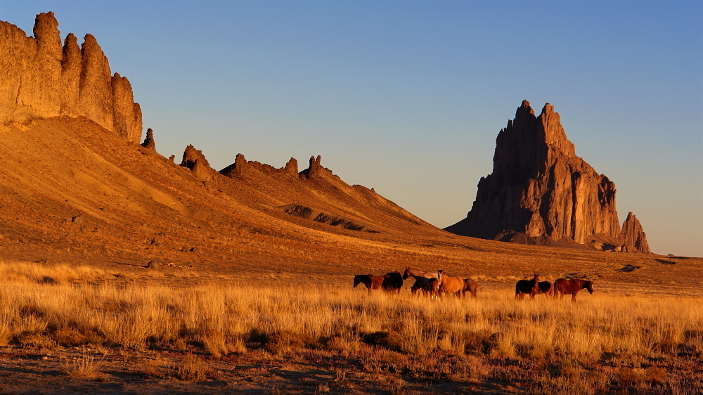 Shiprock Sunrise