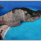 Shipwreck of Zante(Greece) From Above
