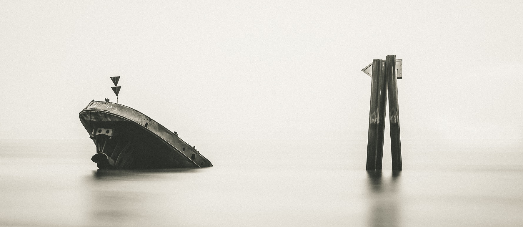 Shipwreck "Uwe" Elbe River