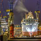 Shipyard in Hamburg