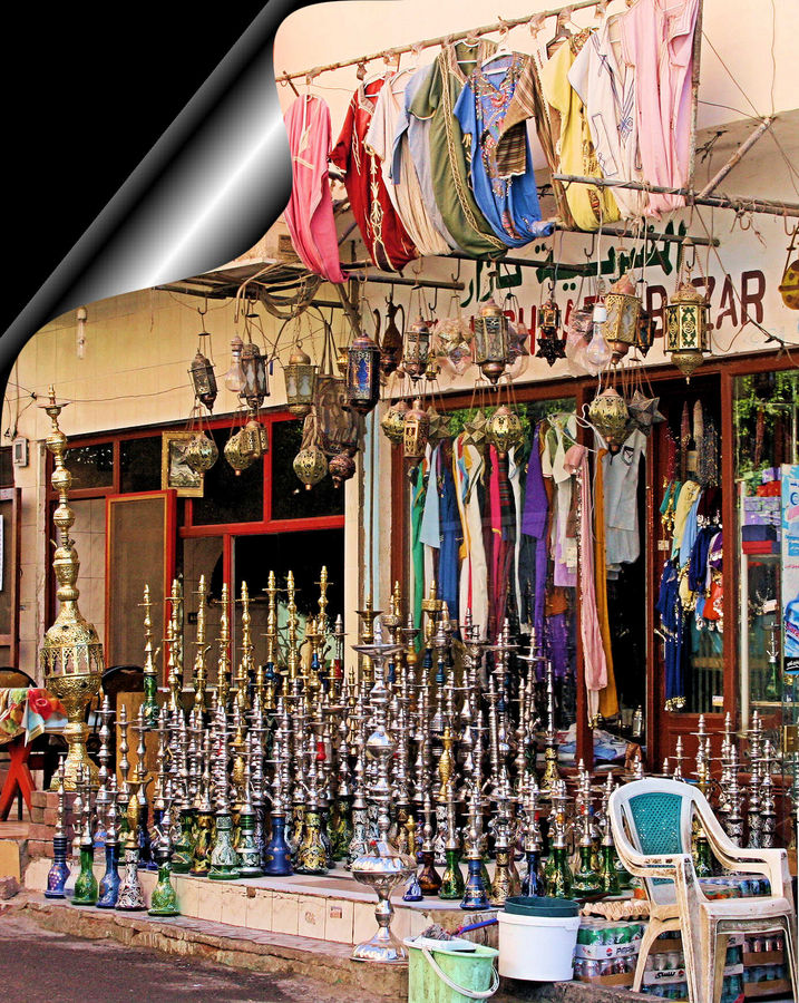 Shisha Shop in Hurghada Downtown Foto & Bild africa, egypt, north