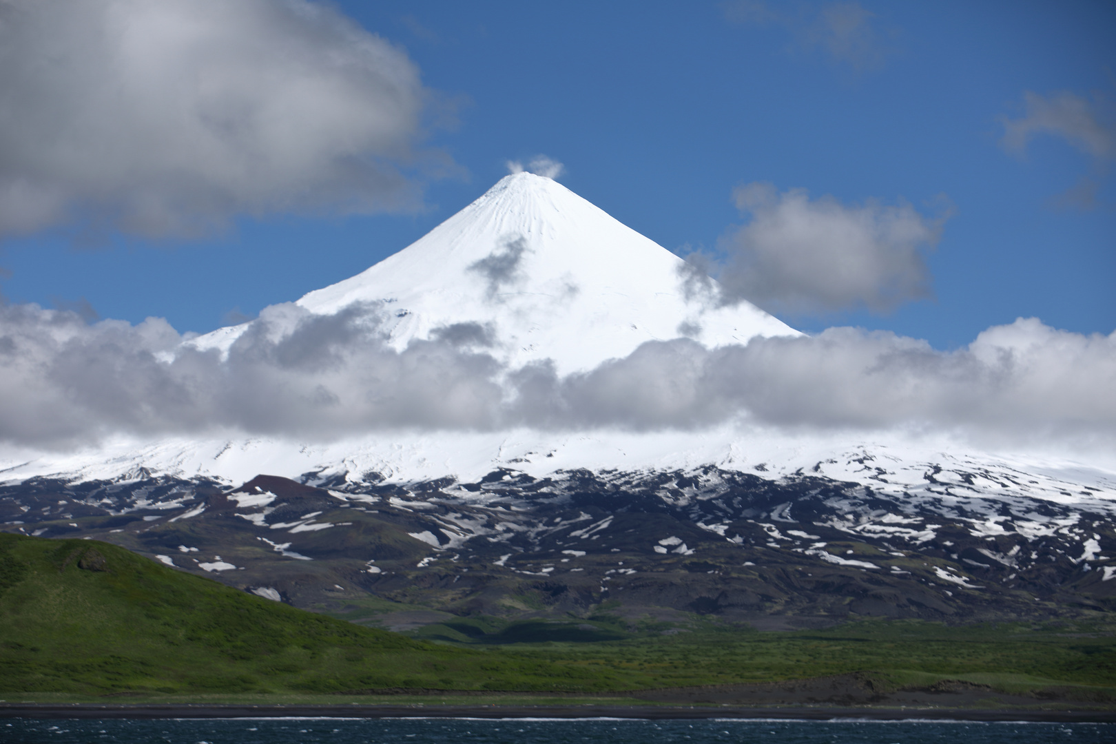 Shishaldin, höchster Berg und Vulkan der Aleuten