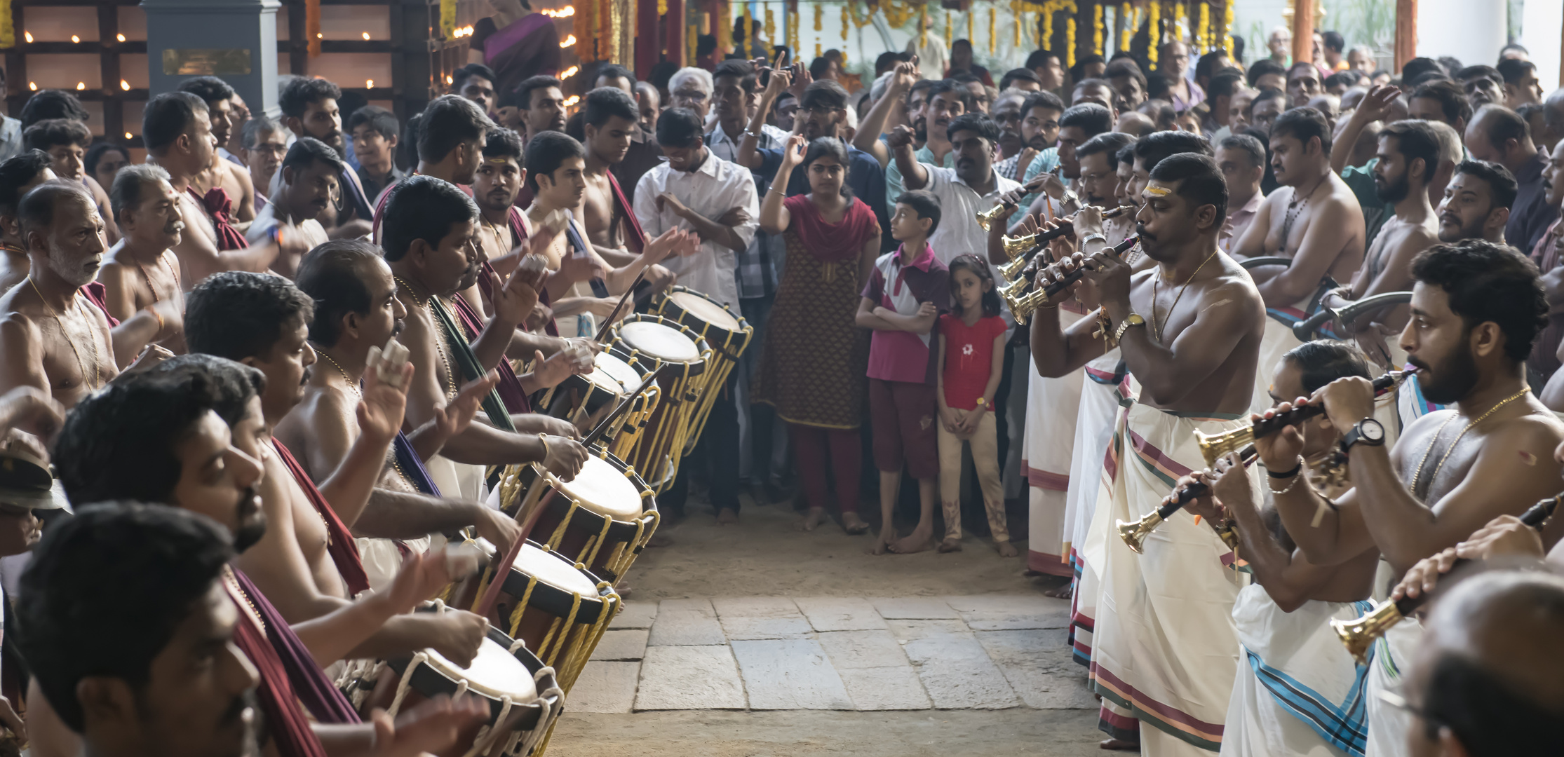 Shiva Tempelfest, Ernakulam