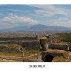 Shkoder mit Burgmauer