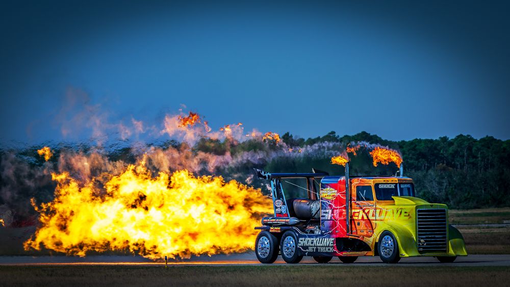 Shockwave JET TRUCK