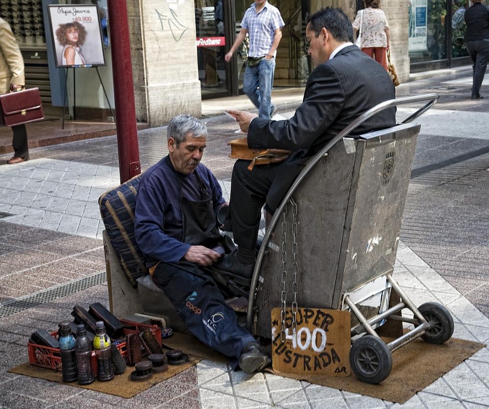 Shoeblack - Santiago de Chile