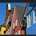 shoefiti (shoe + graffiti) in Flensburg