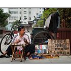 Shoepolisher in Xi'an