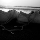 Shoes in the beach