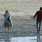 Shooting branché à la plage