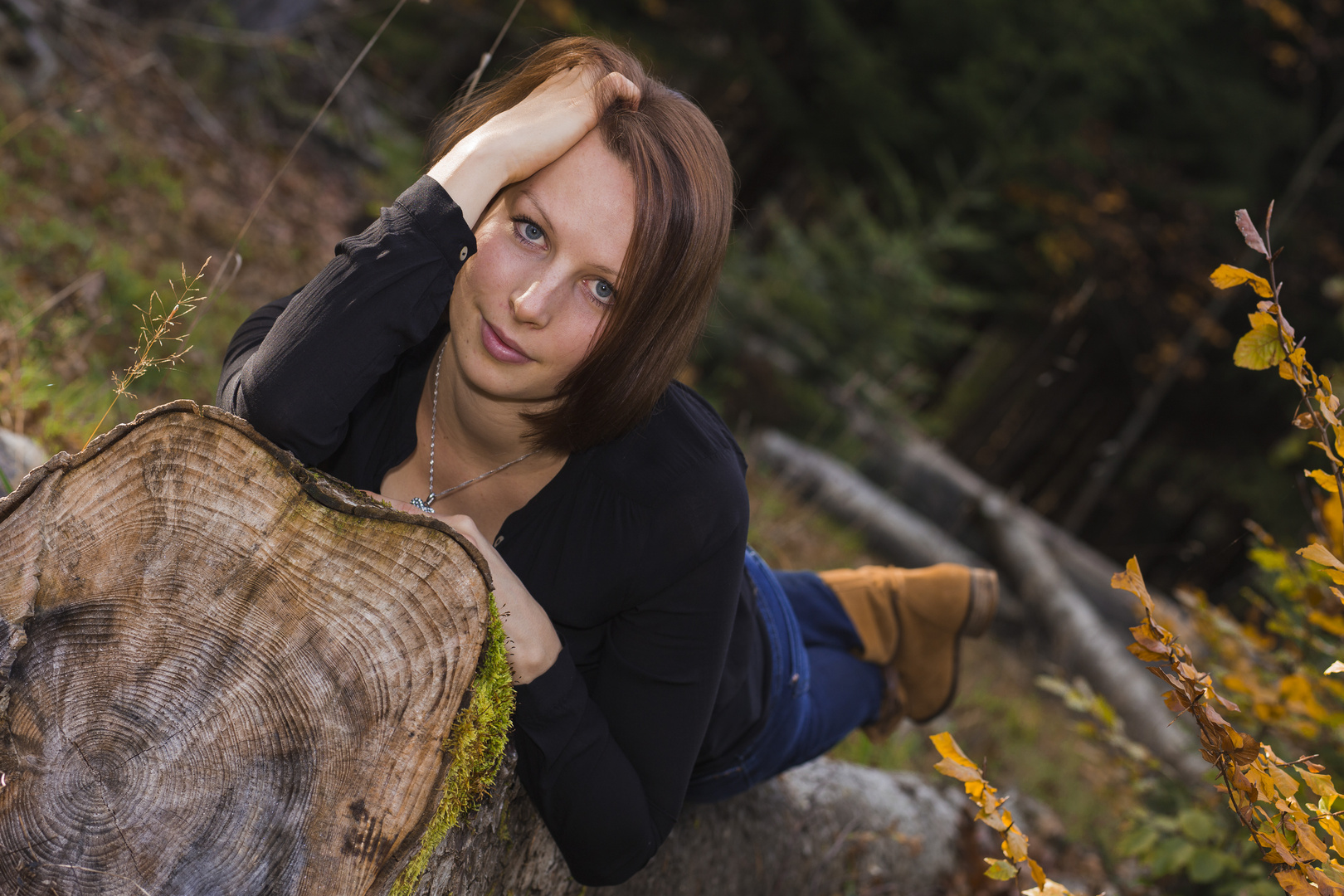 Shooting im Wald