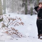 Shooting mit Claudia im Schnee