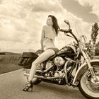 Shooting mit Harley-Davidson 2