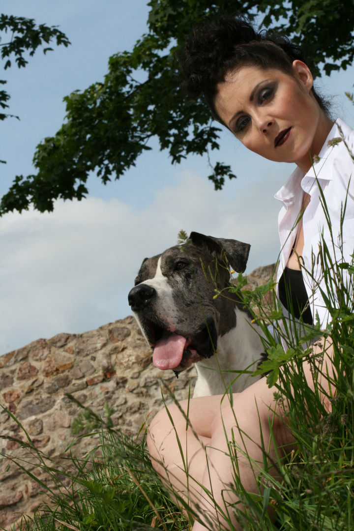 Shooting mit Hund