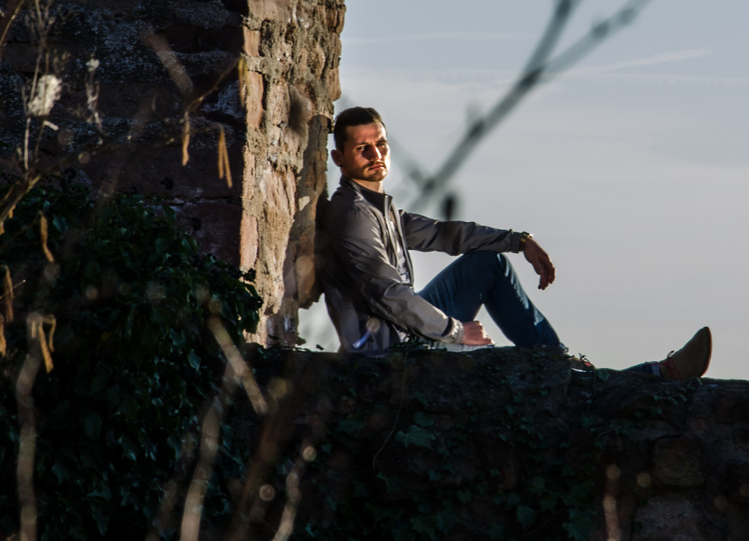 Shooting mit Jan auf der Burg Falkenstein