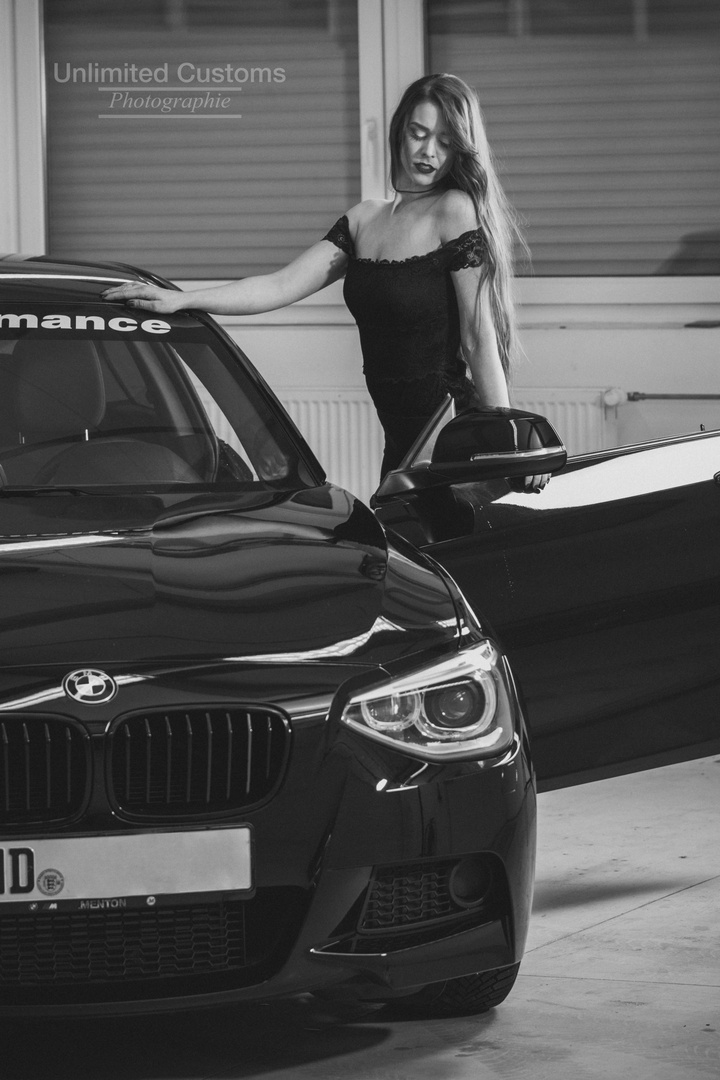 Shooting mit Larissa und ihrem BMW 