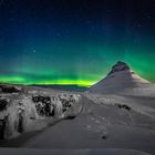 Shooting Star Kirkjufell - überarbeitet