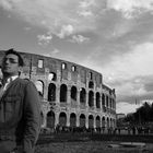 Shooting vor dem Colosseum