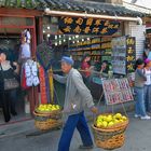 Shopping alley in Old Town Dali