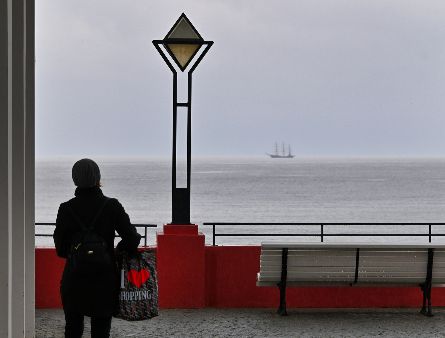 Shopping am Meer