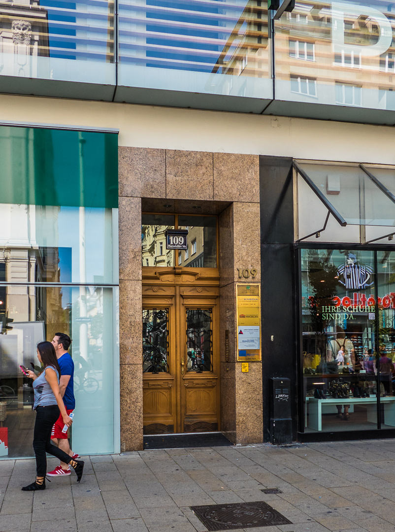 Shopping auf der Mariahilfer Straße