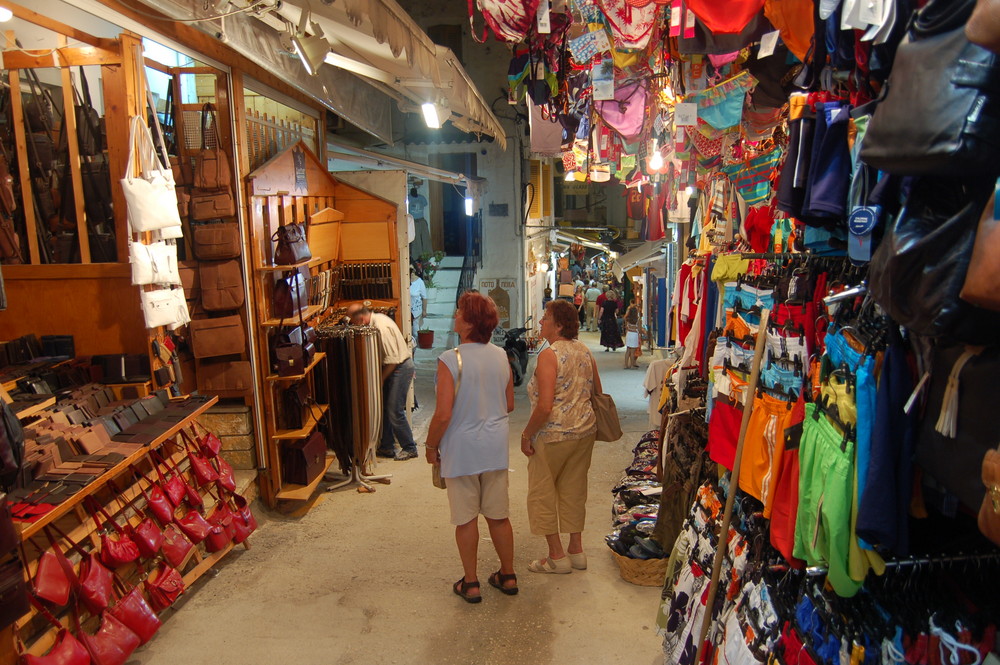 Shopping in Parga (Greece)