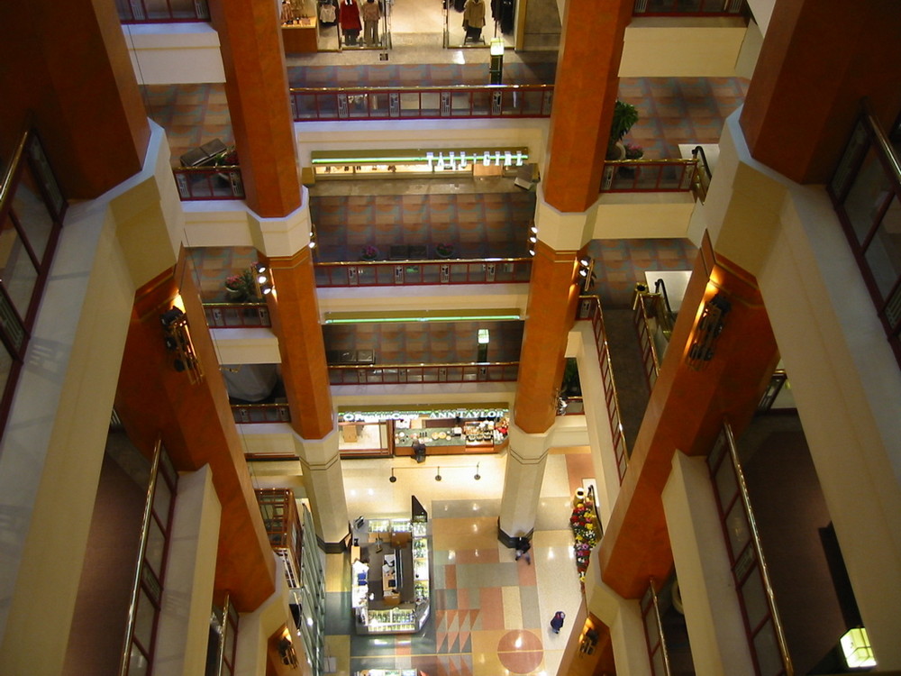 Shopping Mall an der Michigan Av. Chicago