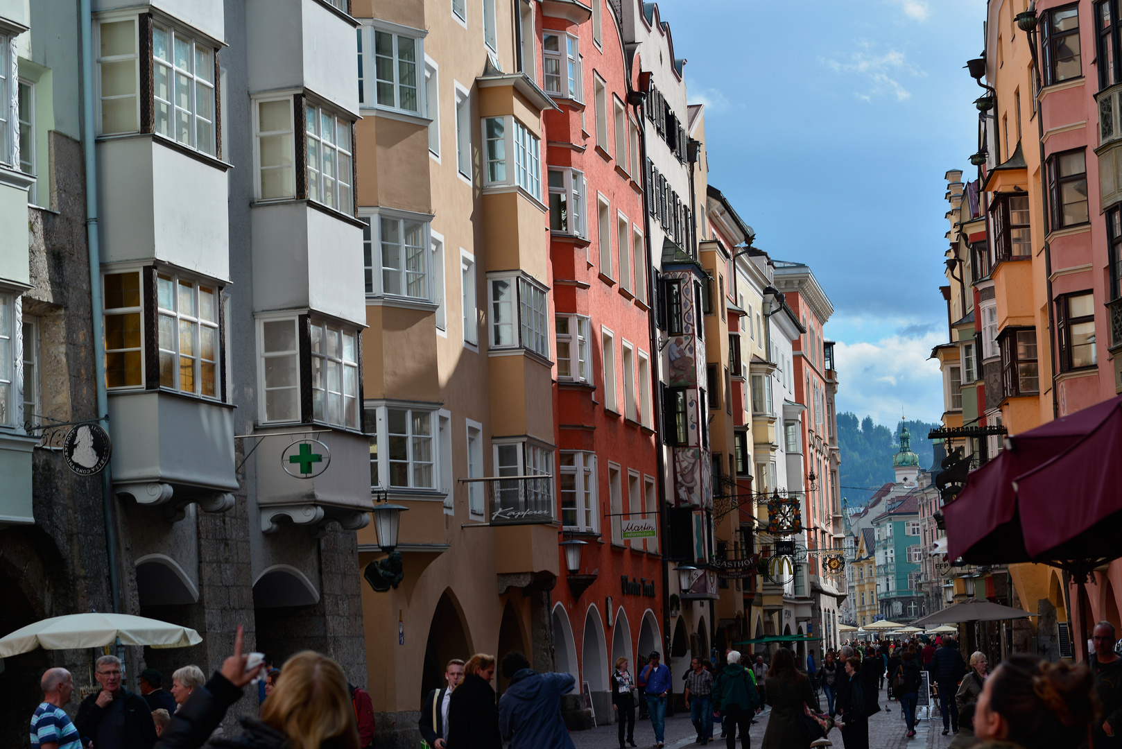 Shopping Meile in Innsbruck