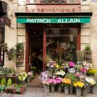 Shopping Oldschool; Blumenladen in Paris