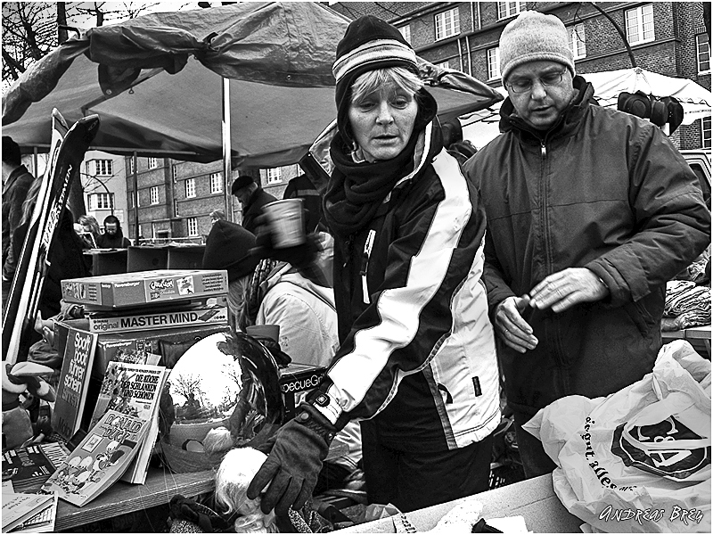 Shopping on Flohmarkt