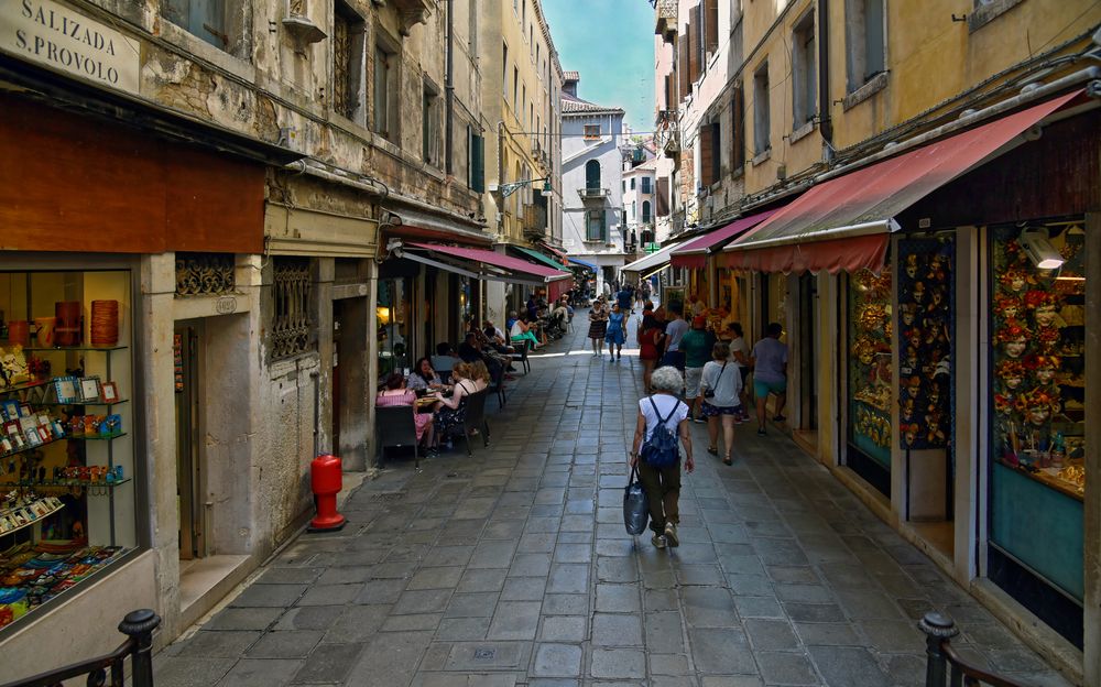 Shopping und Einkaufen - Venedig