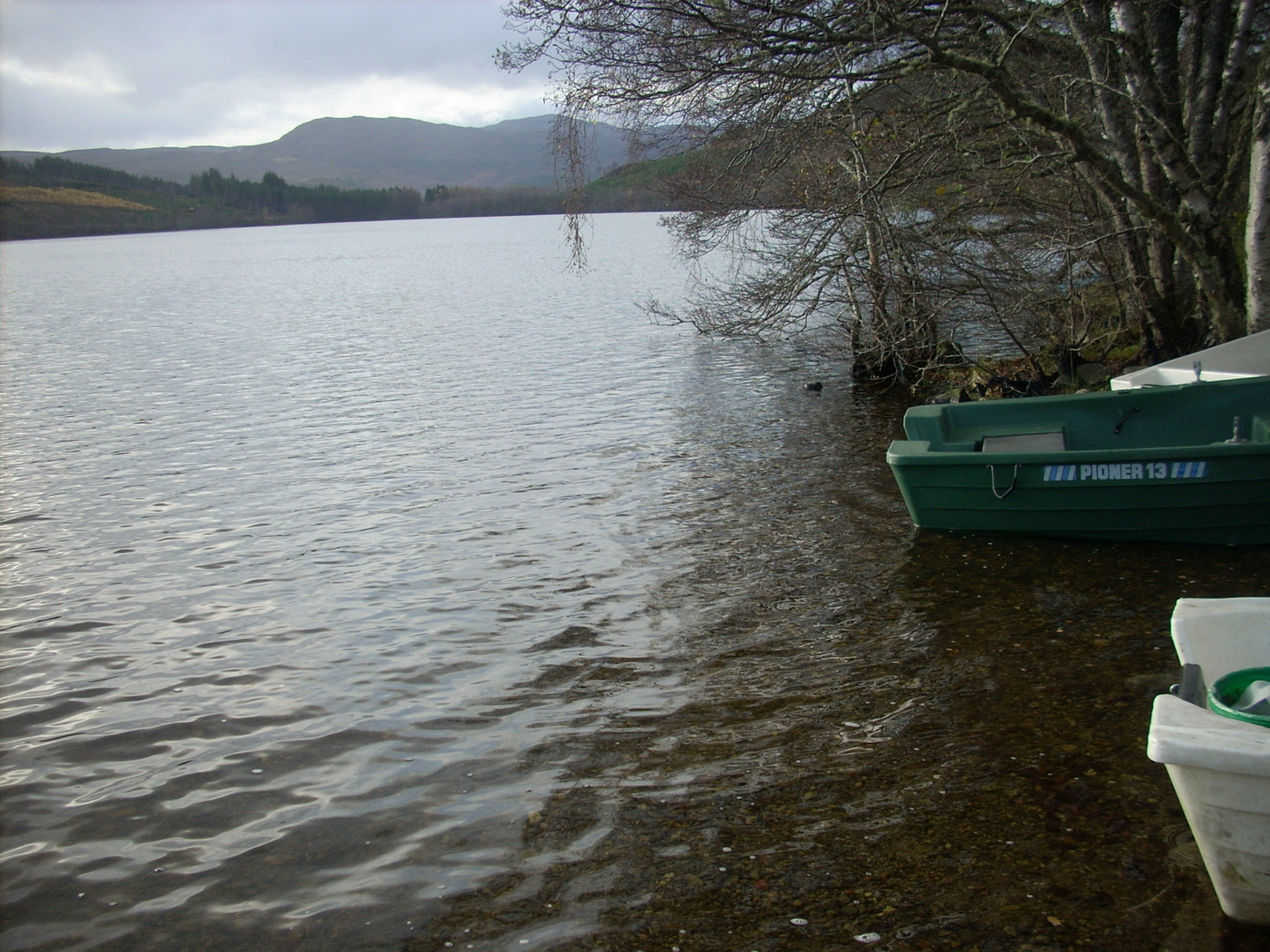 shore of achilty loch