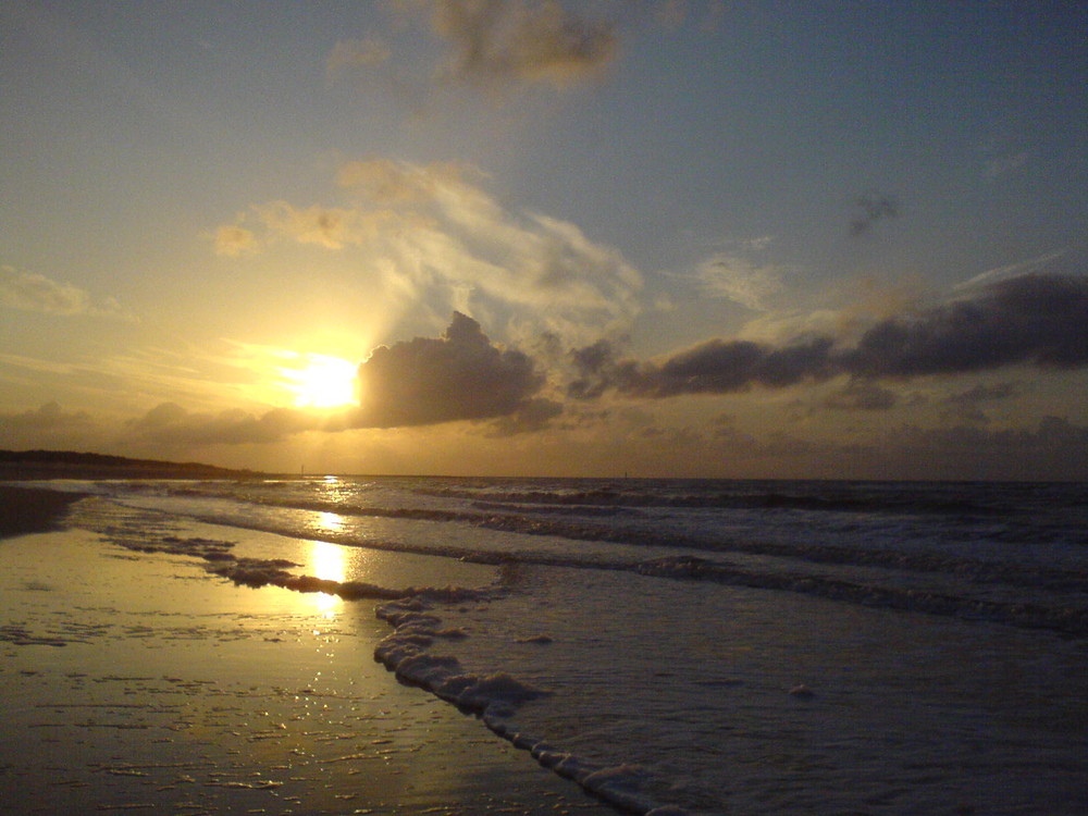 short bevor sunset on Norderney 2008