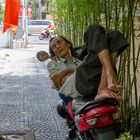 Short nap in Saigon