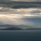 Shower Trails over North Uist