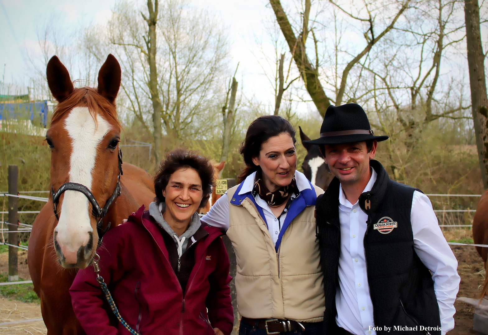 Showreiterin Jana Thumann und Ingo Wiese