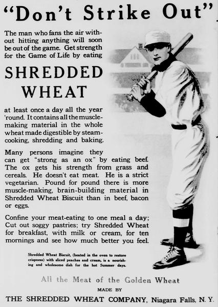 Shredded Wheat 1909.