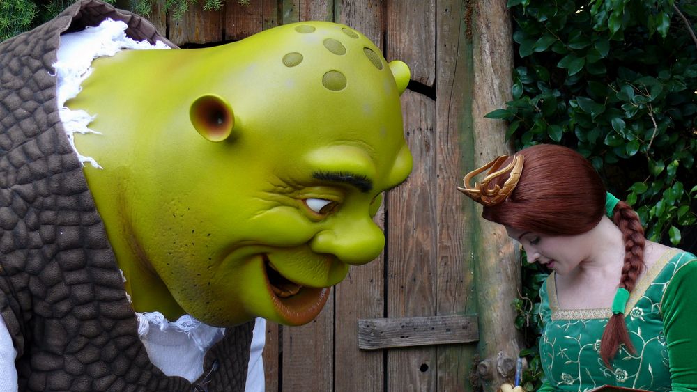 Shrek and Fiona