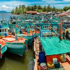 Shrimp Fisher  Panorama Kambodscha Kdat Bridge