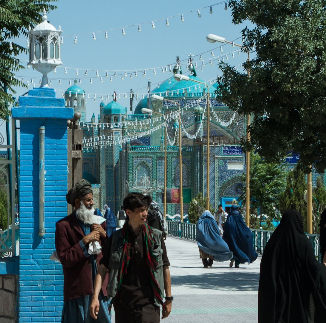 Shrine of Hazrat Ali Foto & Bild asia, central asia, afghanistan