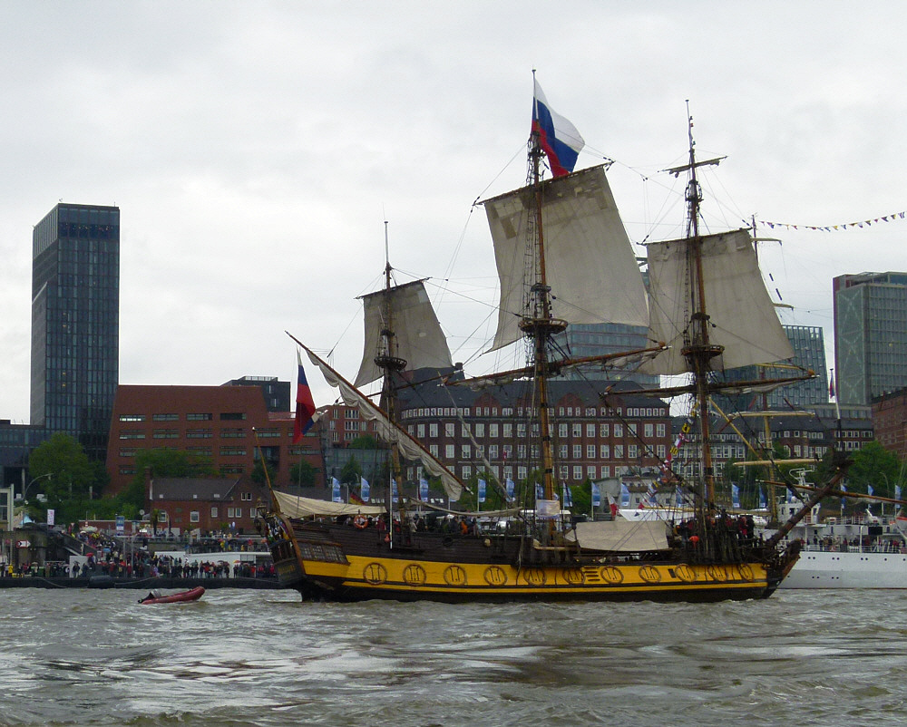 Shtandart   -   Segelschiff aus ST. Petersburg