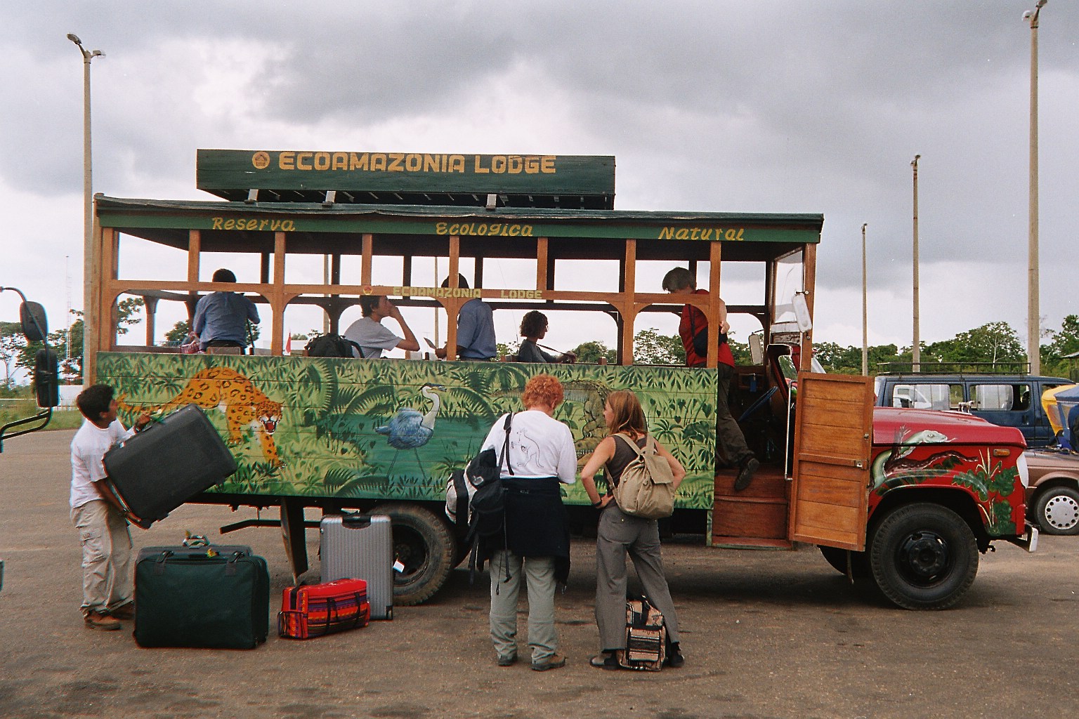 Shuttle Bus in Peru.