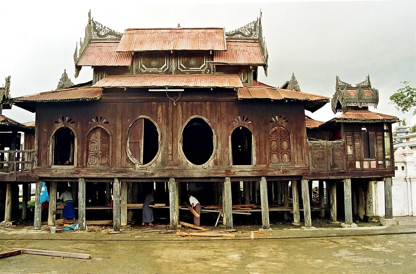 Shwe-Yaungwhe-Kyaung-Kloster in Nyaungshwe