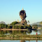 Shwe Yin Myaw Pagoda in Theinseik Village,In Hpaan Kayin State Myanmar